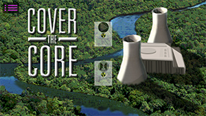 Title screen of mobile game Cover The Core